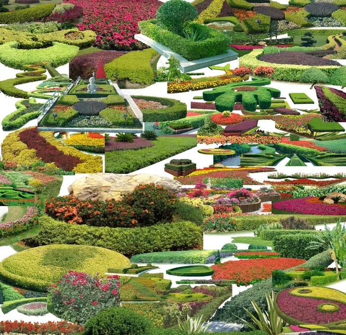 欧式花园图片(6000X6000(DPI:300))psd模版下载