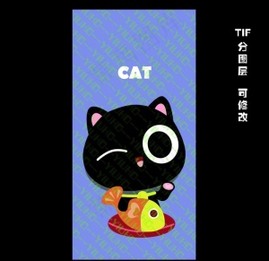 手机壳图案 猫咪图片