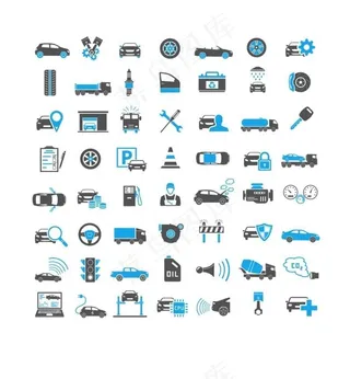 汽车美容图标图片