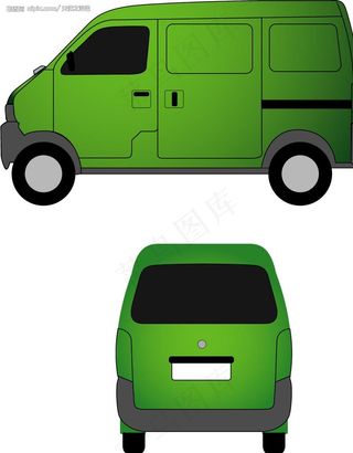 面包车体图片
