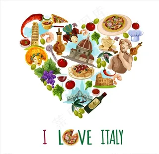 意大利元素图片