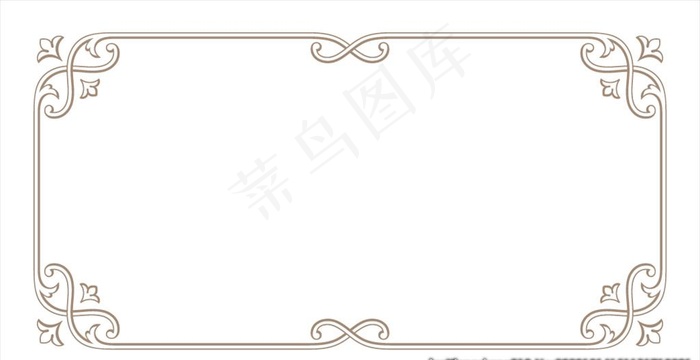 欧式花纹边框图片