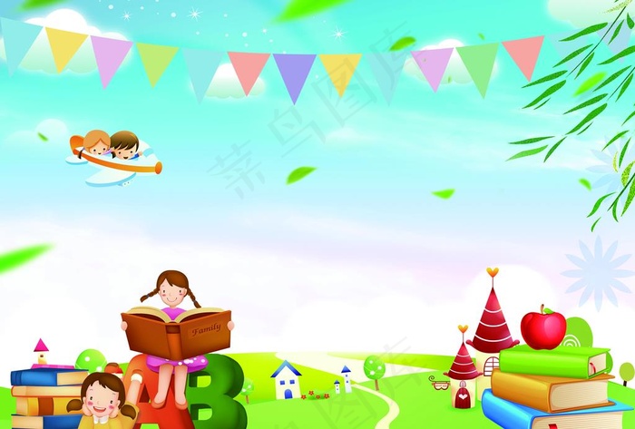 卡通背景图片