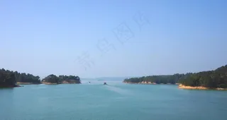 万绿湖风景图片