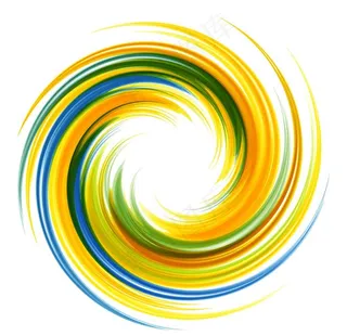 炫彩扭曲旋转空间图片