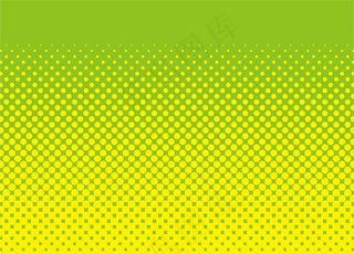 方形彩色半调图片