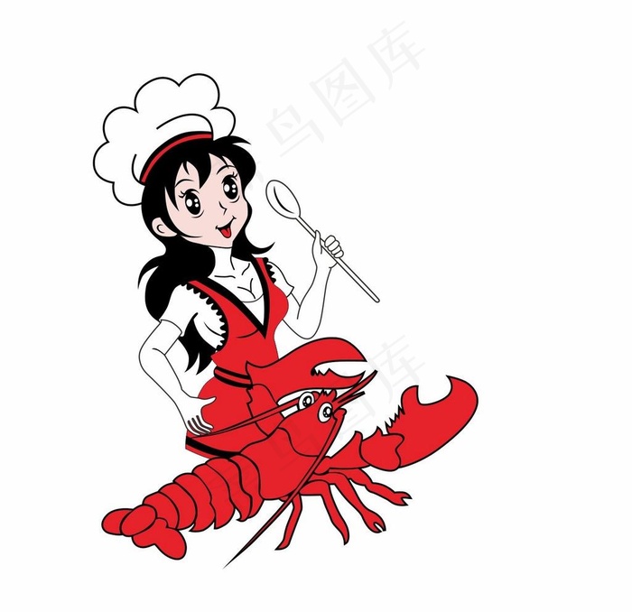 师傅虾子图片cdr矢量模版下载