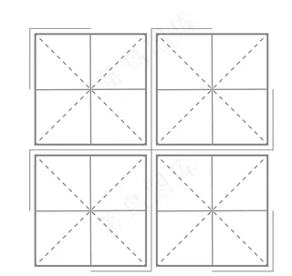 田字格设计图片
