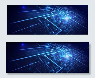 科技蓝背景图片