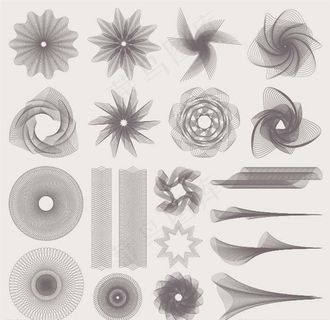 证书防伪底纹图片