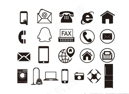 电话qq手机图标图片 电话qq手机图标图片