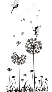 蒲公英小天使图片