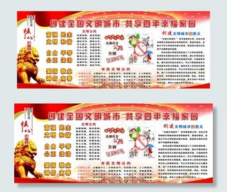 富强 民主 文明 和谐 展板图片