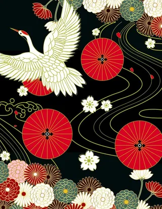 和风图案图片