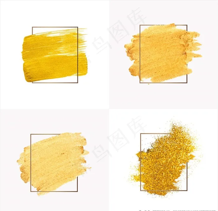 金色笔刷图片(1122X1122)eps,ai矢量模版下载