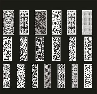 花窗 线条 镂空 7图片