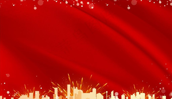 红色科技展板背景 大气展板背景图片