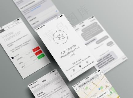 手机网页样机图片