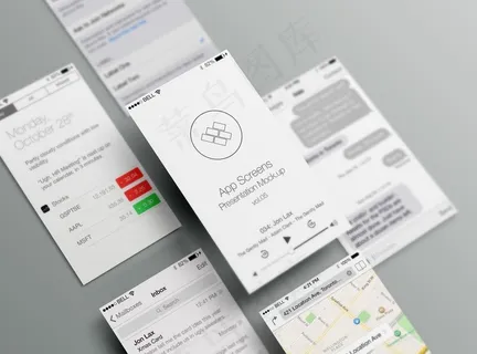 手机网页样机图片