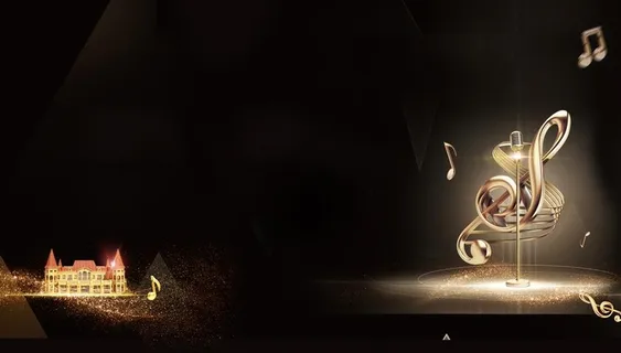 音乐会舞台 音乐会展板图片