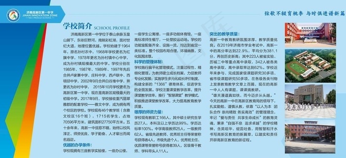 学校简介文化展板图片(6803X3221(DPI:76))psd模版下载