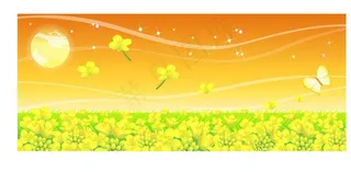 油菜花风景图片