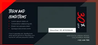 门票卡券样机图片