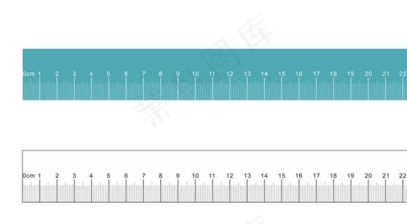 标准量尺尺子1米长度图片
