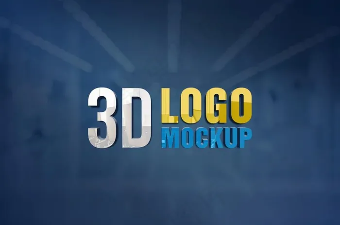 logo样机图片(2600X1800(DPI:72))psd模版下载