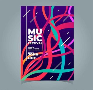 音乐节海报图片