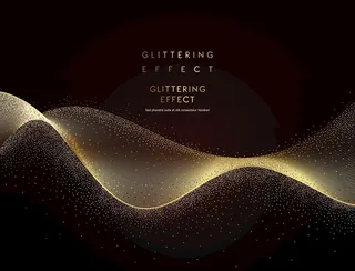 炫酷流光炫彩光效图片