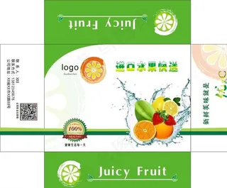 水果包装盒图片