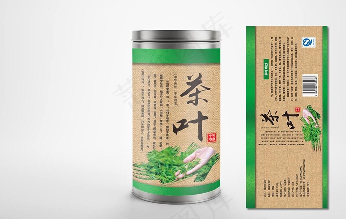茶叶标签图片cdr矢量模版下载