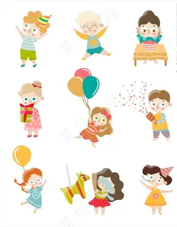 卡通小孩图片 卡通小孩图片