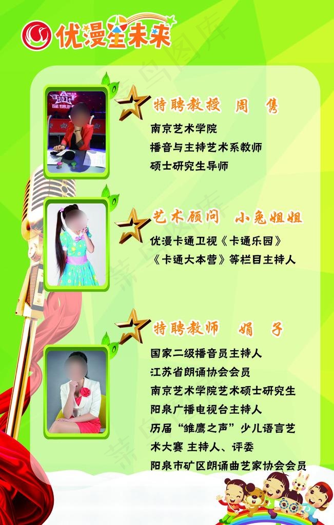 老师简介展板图片(2362X3543(DPI:100))psd模版下载