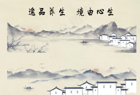 中国风手绘图片