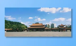 澄迈金山寺   古建筑图片