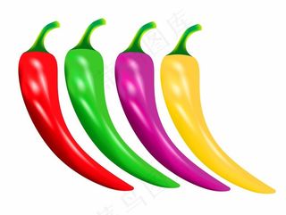矢量辣椒图片