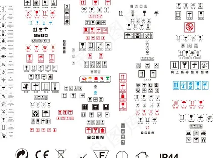 外箱侧面标志图片