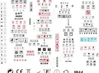 外箱侧面标志图片