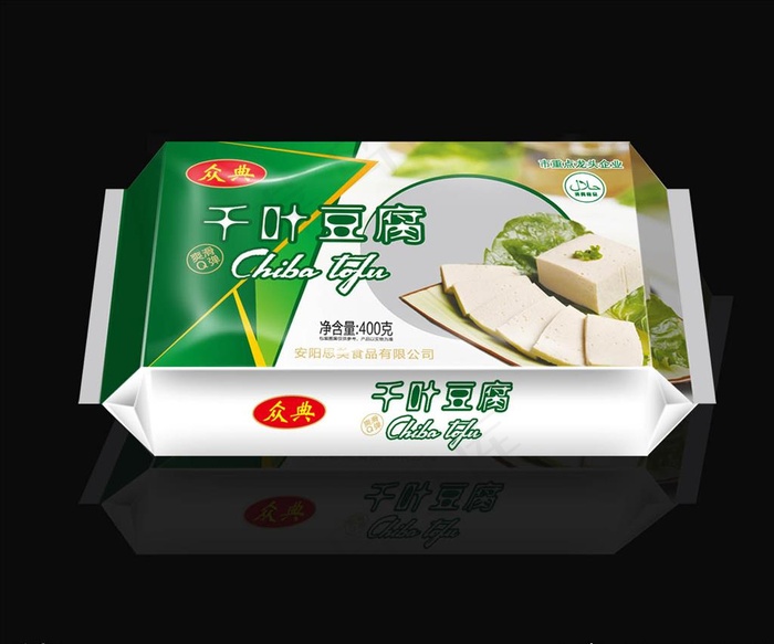 千叶豆腐图片ai矢量模版下载