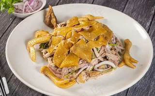 盐焗手撕鸡图片