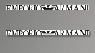 Emporio Armani品牌标识矢量图图片