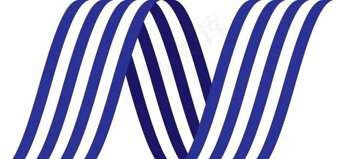 N字logo图片ai矢量模版下载