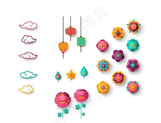 中国新年元素图片