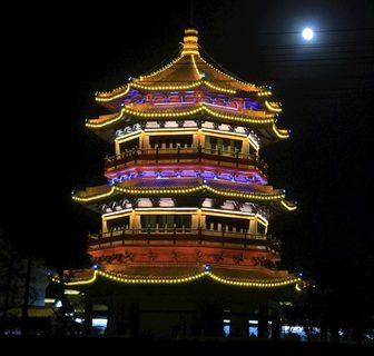 夜景亮化图片