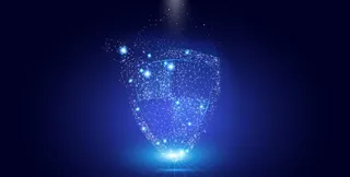 安全防护盾牌未来背景素材图片