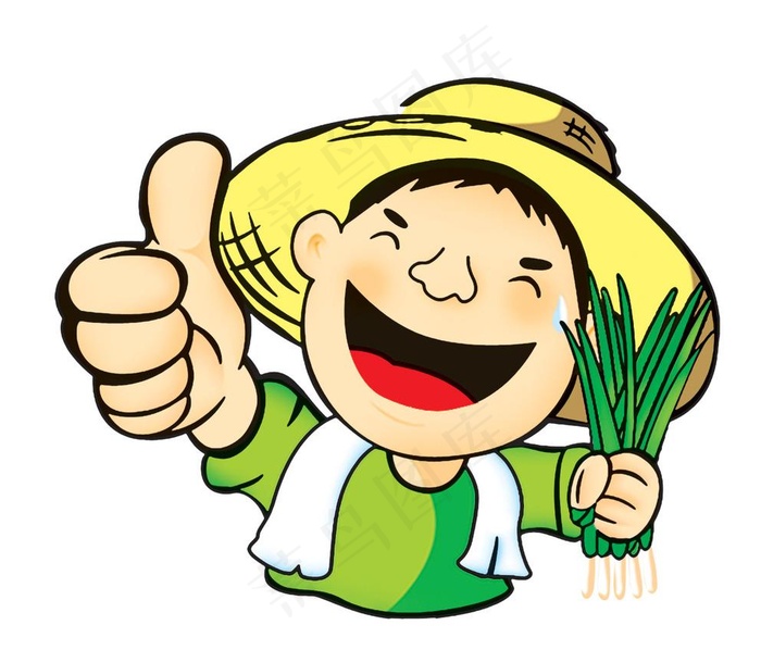 卡通农夫图片