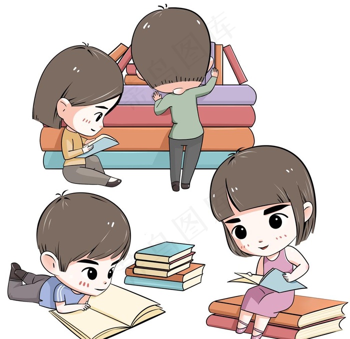 看书图片
