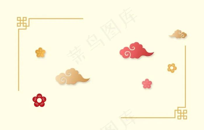 中国风元素图片psd模版下载